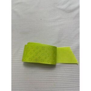 Bright Green louis Vuitton Ribbon Thick Specialty Logo Strand Ribbon 1.5" gifts
